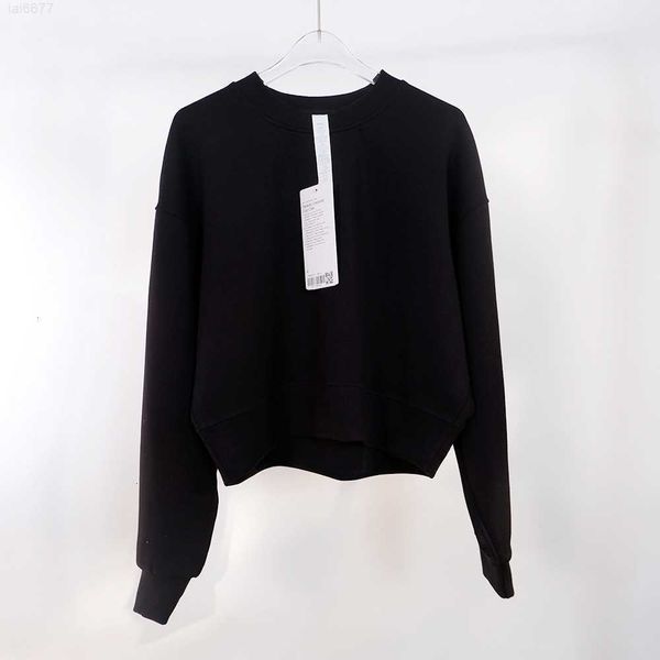 womens tees shirt oversized crewneck sweater long sleeve sports and leisure yoga wear gym workout clothing training