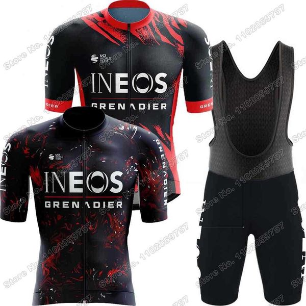 2022 ineos grenadier cycling jersey short sleeve set men cycling clothing road bike shirts suit bicycle bib shorts mtb maillot, Black;red
2022 ineos grenadier cycling jersey short sleeve set men cycling clothing road bike shirts suit bicycle bib shorts mtb maillot, Black;red