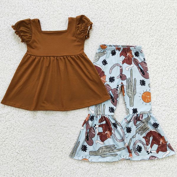 new fashion girls clothing set western style boutique toddler baby girl clothes short sleeve tunic bell bottoms outfits wholesale bulk, White
new fashion girls clothing set western style boutique toddler baby girl clothes short sleeve tunic bell bottoms outfits wholesale bulk, White