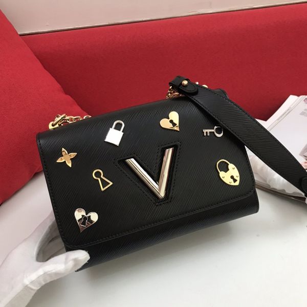 7a designer twist handbags chain women's shoulder bag grained epi leather monogram luxury fashion microfiber lining crossbody gold silv
7a designer twist handbags chain women's shoulder bag grained epi leather monogram luxury fashion microfiber lining crossbody gold silv
