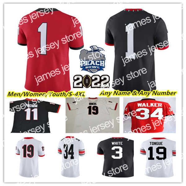 american college football wear peach bowl ncaa college football jerseys stetson bennett iv kenny mcintosh daijun edwards brock bowers ladd m, Black
american college football wear peach bowl ncaa college football jerseys stetson bennett iv kenny mcintosh daijun edwards brock bowers ladd m, Black