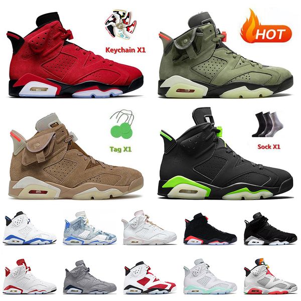 2023 new 6s toro basketball shoes jumpman 6 mens trainers travis british khaki electric green sports blue washed denim black infrared hare c, White;red
2023 new 6s toro basketball shoes jumpman 6 mens trainers travis british khaki electric green sports blue washed denim black infrared hare c, White;red