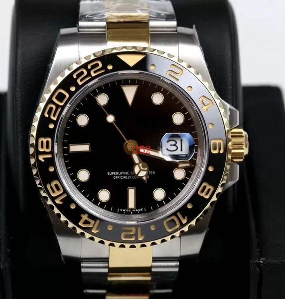 aaa men's watch 40mm ceramic bezel automatic 2813 sports machinery unembroidered steel fashion watch, Slivery;brown
aaa men's watch 40mm ceramic bezel automatic 2813 sports machinery unembroidered steel fashion watch, Slivery;brown