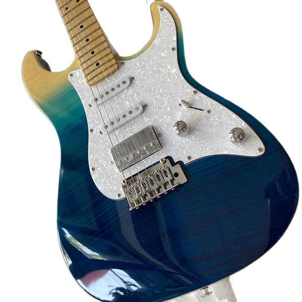 lvyclassic electric guitar quality vibrato system made of solid wood five timbres delivery to home.
lvyclassic electric guitar quality vibrato system made of solid wood five timbres delivery to home.