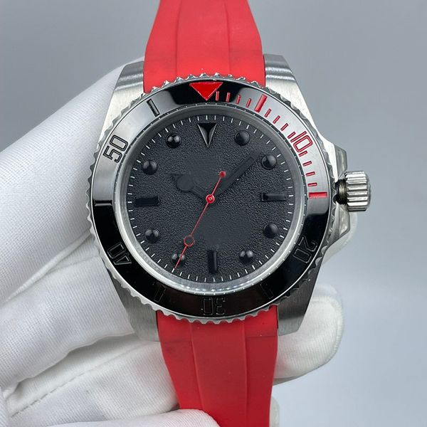 watch mens watch automatic movement waterproof 40mm stainless steel rubber strap fashion wristwatches business watches multiple colors wrist, Slivery;brown
watch mens watch automatic movement waterproof 40mm stainless steel rubber strap fashion wristwatches business watches multiple colors wrist, Slivery;brown