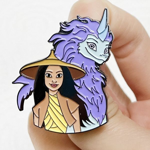cartoon raya and the last dragon jewelry enamel pins and brooches metal denim hat badge for kids new year gifts, Blue
cartoon raya and the last dragon jewelry enamel pins and brooches metal denim hat badge for kids new year gifts, Blue