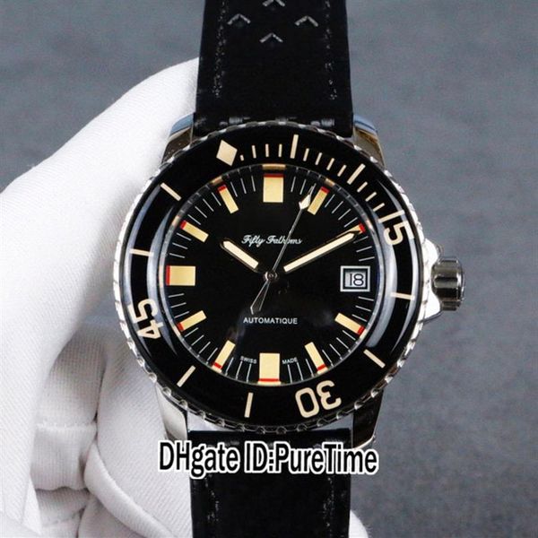 new fifty fathoms 50 fathoms barakuda 5008b-1130-b52a miyota 8215 automatic mens watch steel case black dial nylon leather puretim272n, Slivery;brown
new fifty fathoms 50 fathoms barakuda 5008b-1130-b52a miyota 8215 automatic mens watch steel case black dial nylon leather puretim272n, Slivery;brown