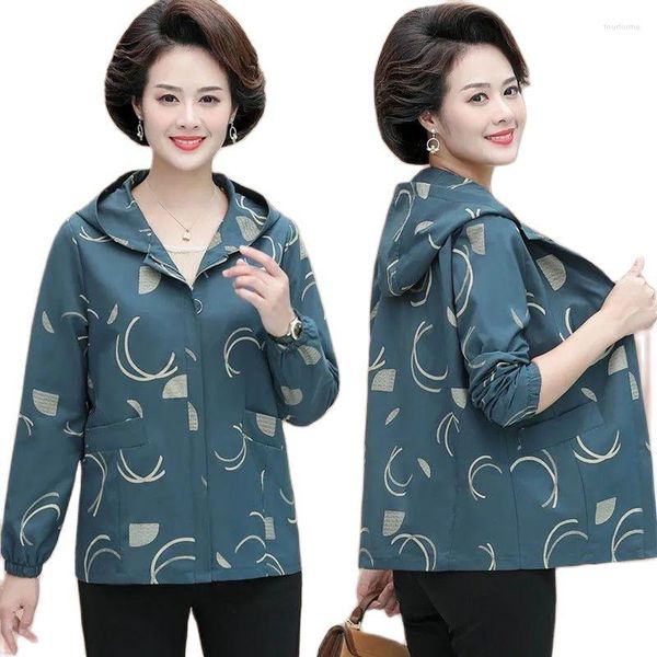 women's jackets spring autumn jacket female 2022 middle-aged women fashion loose short windbreaker coat women's printed outerwear, Black;brown
women's jackets spring autumn jacket female 2022 middle-aged women fashion loose short windbreaker coat women's printed outerwear, Black;brown