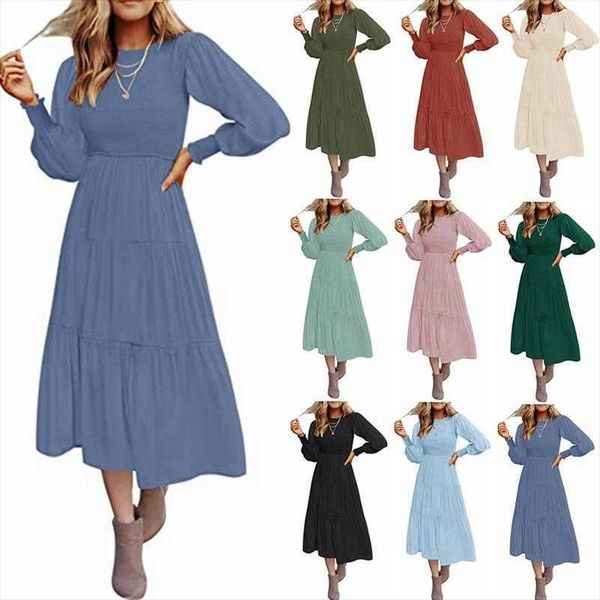 womens long sleeve pleating casual dresses layered short large swing dress, Black;gray
womens long sleeve pleating casual dresses layered short large swing dress, Black;gray