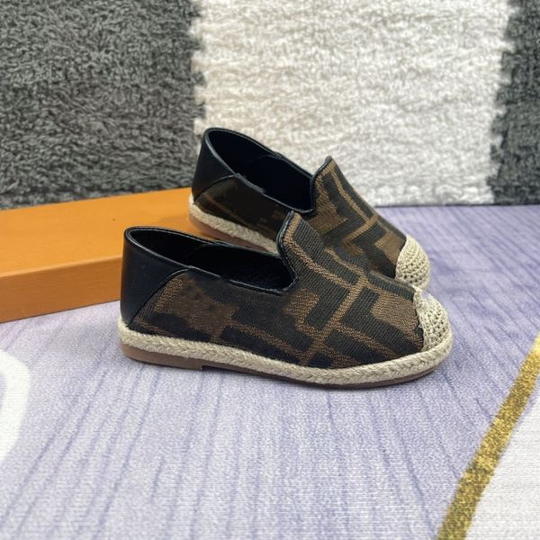 f letter kids chidren designer casual shoe boys girls double f classic fisherman shoes baby toddlers outdoor straw loafers sneakers knitted, Black
f letter kids chidren designer casual shoe boys girls double f classic fisherman shoes baby toddlers outdoor straw loafers sneakers knitted, Black
