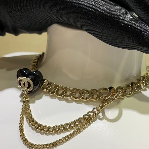 new style black peach hearts doubles layer tennis necklace fashion brand full rhinestone double letter heart tassel chain girl ladies luxury
new style black peach hearts doubles layer tennis necklace fashion brand full rhinestone double letter heart tassel chain girl ladies luxury