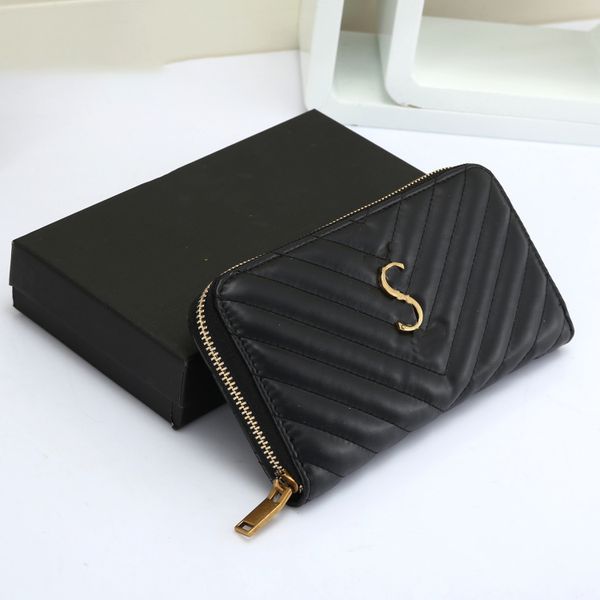 22 designer classic old cowhide fashion wallet single zipper men's women's leather bag multi slot women's long wallet, Red;black
22 designer classic old cowhide fashion wallet single zipper men's women's leather bag multi slot women's long wallet, Red;black