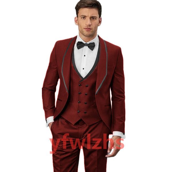 handsome one button groomsmen shawl lapel groom tuxedos mens wedding dress man jacket blazer prom dinner suits jacket pants tie vest w1101, Black;gray
handsome one button groomsmen shawl lapel groom tuxedos mens wedding dress man jacket blazer prom dinner suits jacket pants tie vest w1101, Black;gray