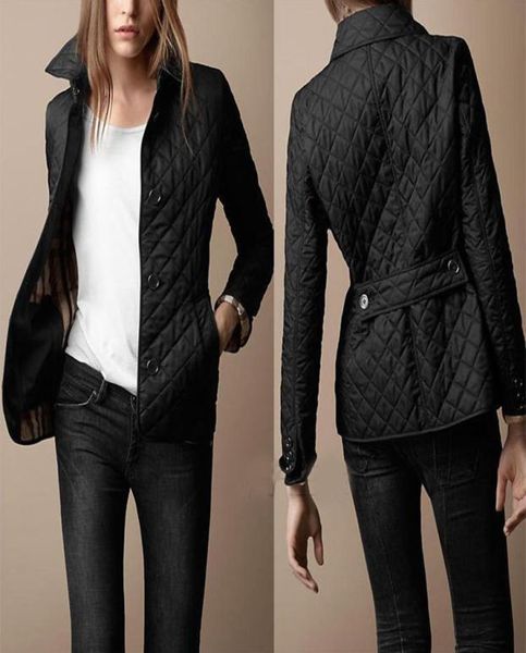 new classic womens jacket winter autumn fashion cotton slim jacket british plaid shirt lapel single breasted quilt5049641, Black;brown
new classic womens jacket winter autumn fashion cotton slim jacket british plaid shirt lapel single breasted quilt5049641, Black;brown