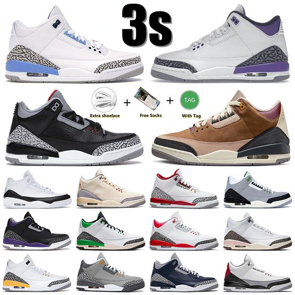 3s mens basketball shoes jumpman 3 high sneakers unc dark iris black cement archaeo brown fragment muslin cardinal red court purple cool
3s mens basketball shoes jumpman 3 high sneakers unc dark iris black cement archaeo brown fragment muslin cardinal red court purple cool