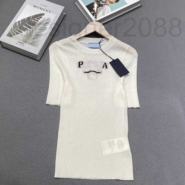 women's t-shirt designer 2022 summer round neck knitted short sleeve letter t-shirts temperament slim wool material bv0o, White
women's t-shirt designer 2022 summer round neck knitted short sleeve letter t-shirts temperament slim wool material bv0o, White