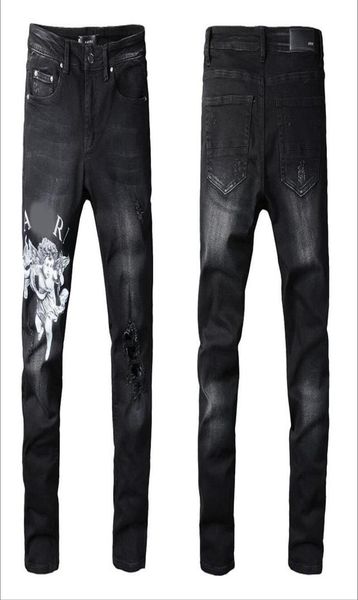 mens plated ripped blue skinny jeans fashion designer distressed slim fit motorcycle biker hole beggar hip hop denim pants 0352852272916
mens plated ripped blue skinny jeans fashion designer distressed slim fit motorcycle biker hole beggar hip hop denim pants 0352852272916