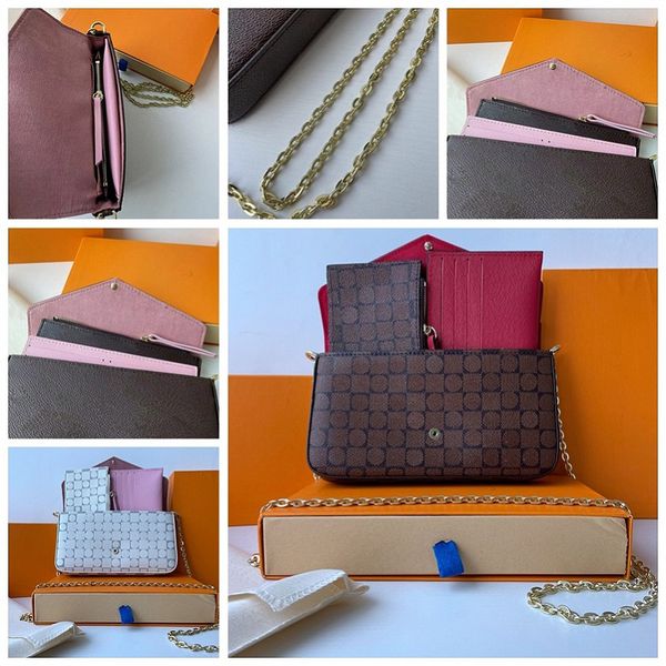 designer wallet bag luxury brand purse single chains zipper bag wallets women handbags tote real leather bags lady plaid purses duffle lugga
designer wallet bag luxury brand purse single chains zipper bag wallets women handbags tote real leather bags lady plaid purses duffle lugga