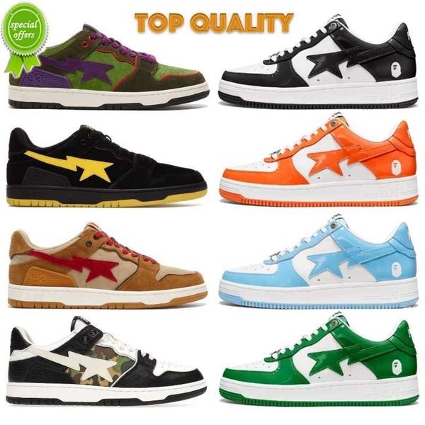 a bapestas casual shoes sta low abc camo stars man sk8 women white green red black yellow sneakers
a bapestas casual shoes sta low abc camo stars man sk8 women white green red black yellow sneakers