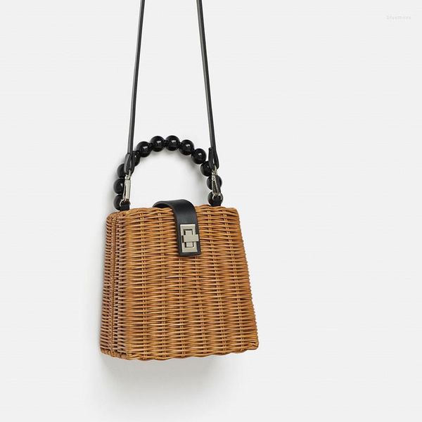shoulder bags small box beads handle straw bag portable messenger handmade handbag beach
shoulder bags small box beads handle straw bag portable messenger handmade handbag beach