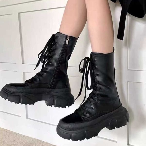 boots rimocy punk lace up chunky mid calf women pu leather high platform motorcycle woman zipper thick heels gothic shoes 221213, Black
boots rimocy punk lace up chunky mid calf women pu leather high platform motorcycle woman zipper thick heels gothic shoes 221213, Black