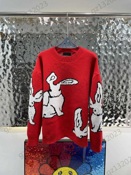 womens sweaters cartoon rabbit print thread round neck pullover knitted sweater off shoulder long sleeves loose warm knitwear women clothes, White;black
womens sweaters cartoon rabbit print thread round neck pullover knitted sweater off shoulder long sleeves loose warm knitwear women clothes, White;black