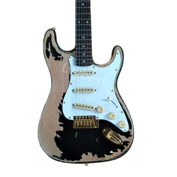 lvyclassic electric guitar alder old guitar excellent timbre comfortable feel delivery
lvyclassic electric guitar alder old guitar excellent timbre comfortable feel delivery