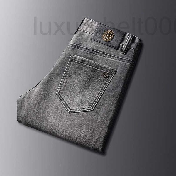 men's jeans designer autumn winter simple slim elastic korean small foot casual grey long pants 9att, Blue
men's jeans designer autumn winter simple slim elastic korean small foot casual grey long pants 9att, Blue