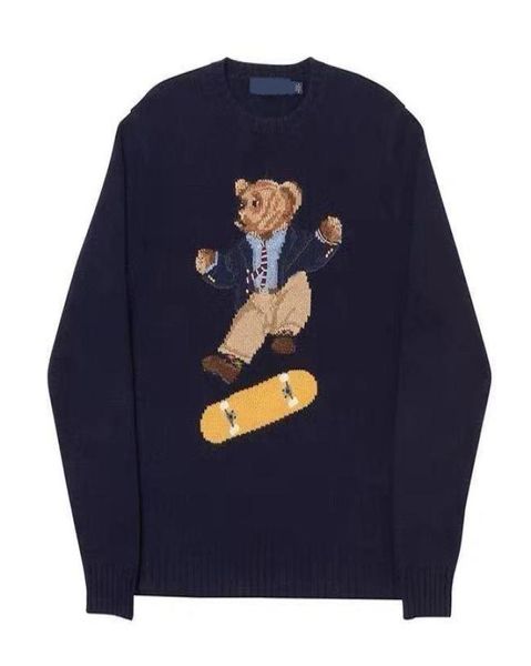 bear sweater knitted sweater classic sweatshirt street couple pullover autumn winter5126260, Black
bear sweater knitted sweater classic sweatshirt street couple pullover autumn winter5126260, Black