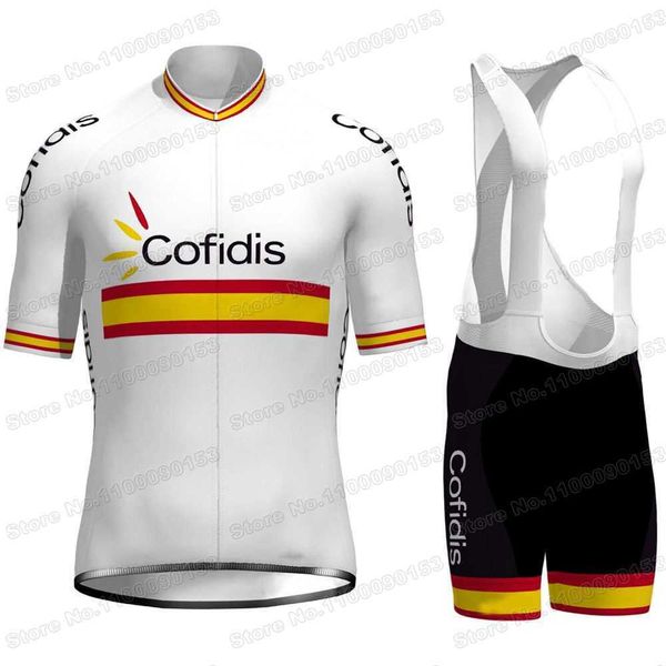 2022 Spain Team Cycling Jersey Set Cofidis Cycling Clothing Men Summer Road Bike Shirts Suit Bicycle Bib Shorts MTB Maillot
2022 Spain Team Cycling Jersey Set Cofidis Cycling Clothing Men Summer Road Bike Shirts Suit Bicycle Bib Shorts MTB Maillot