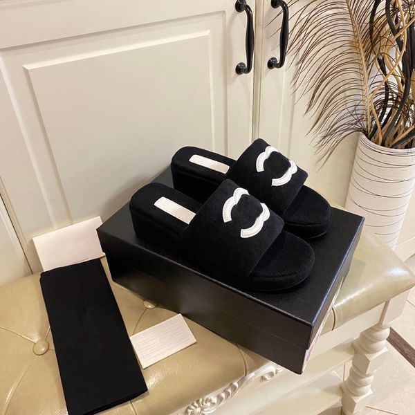 fur slippers plush slippers warm sandal winter autumn slides designer women platform slipper fashion wedge sandals, Black
fur slippers plush slippers warm sandal winter autumn slides designer women platform slipper fashion wedge sandals, Black