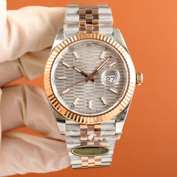 mens luxury watch automatic movement calendar datejust mechanical sports wristwatches apphire crystal super luminous stainless steel busines, Slivery;brown
mens luxury watch automatic movement calendar datejust mechanical sports wristwatches apphire crystal super luminous stainless steel busines, Slivery;brown