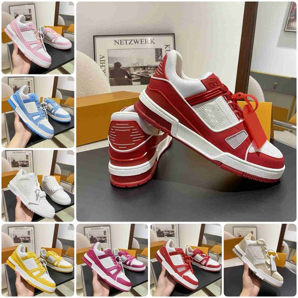 2023 fashion trainer sneakers basketball shoes trainers leathers low red white yellow green tennis sports sneaker size 35-45, Black
2023 fashion trainer sneakers basketball shoes trainers leathers low red white yellow green tennis sports sneaker size 35-45, Black