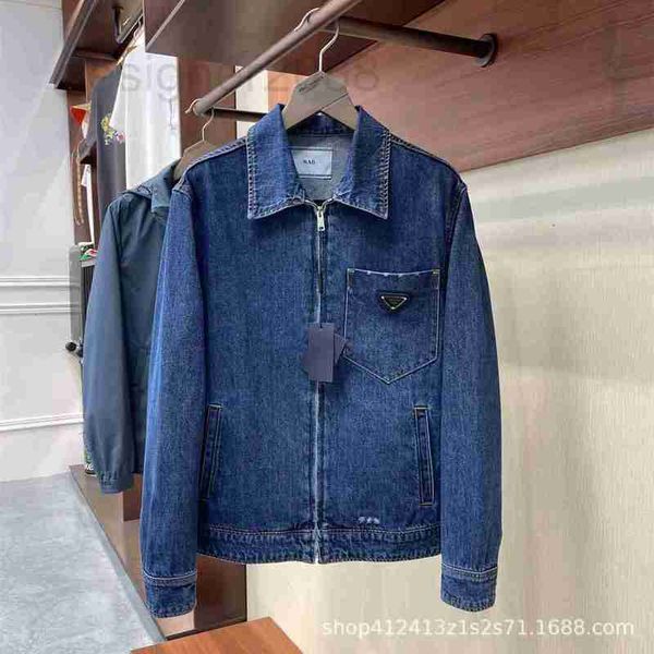 men's jackets designer p triangle logo 2022 autumn winter new denim coat men's and women's lapel zipper jacket 5koi, Black;brown
men's jackets designer p triangle logo 2022 autumn winter new denim coat men's and women's lapel zipper jacket 5koi, Black;brown