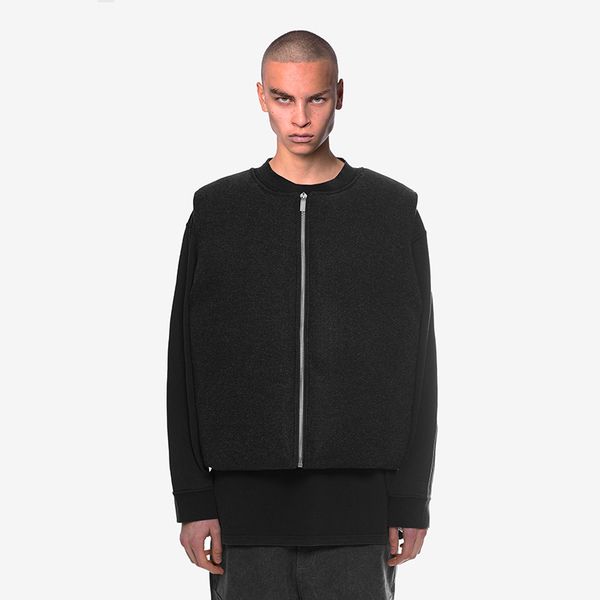22fw men's women wool fleece zipper cotton jackets vest classic autumn winter bread coats high street trend fashion casual warm sleevel, Black;brown
22fw men's women wool fleece zipper cotton jackets vest classic autumn winter bread coats high street trend fashion casual warm sleevel, Black;brown
