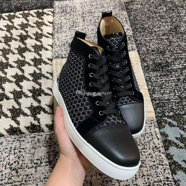 red-bottoms christians men women shoes sneakers genuine leather blue velvet fishnet glitter trainers footwear 35-47 discoun wnh, Black
red-bottoms christians men women shoes sneakers genuine leather blue velvet fishnet glitter trainers footwear 35-47 discoun wnh, Black