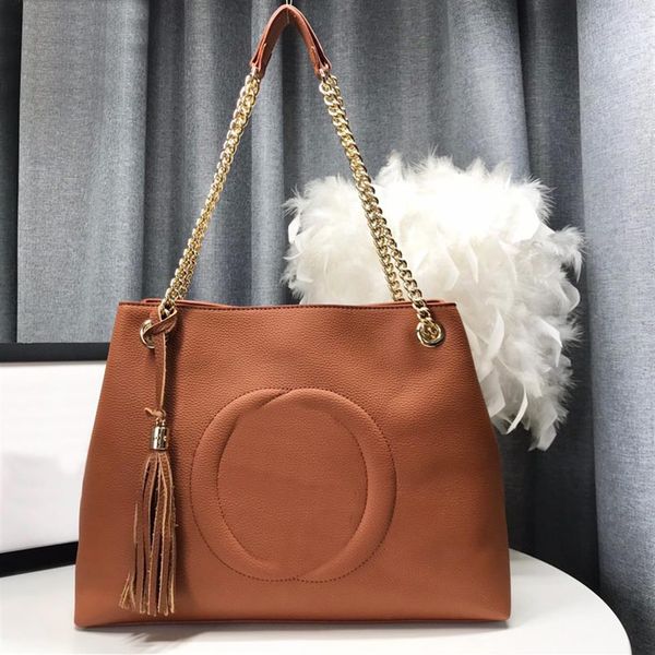 women handbag tote bag leather tassel g relief letter solid color shoulder bag double chain large capacity pocket 691
women handbag tote bag leather tassel g relief letter solid color shoulder bag double chain large capacity pocket 691