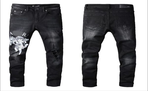 mens plated ripped blue skinny jeans fashion designer distressed slim fit motorcycle biker hole beggar hip hop denim pants 0352857804181
mens plated ripped blue skinny jeans fashion designer distressed slim fit motorcycle biker hole beggar hip hop denim pants 0352857804181