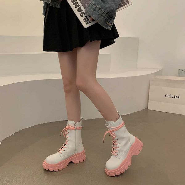 boots fashion boots british style new wild motorcycle thick-soled short retro single heel shoes 221213, Black
boots fashion boots british style new wild motorcycle thick-soled short retro single heel shoes 221213, Black