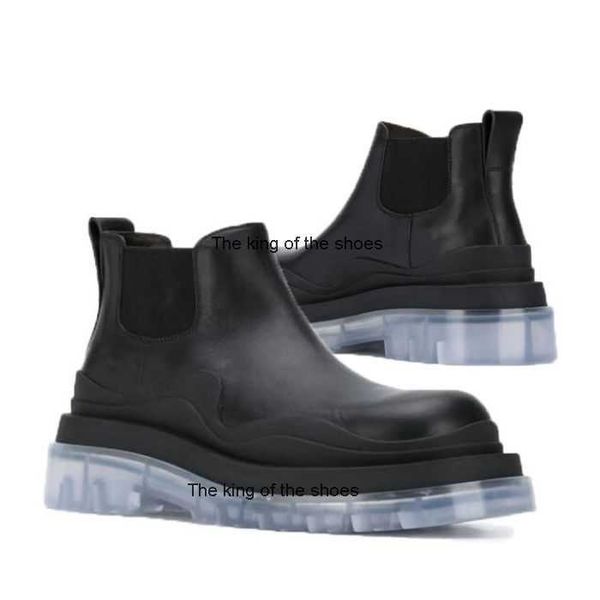 women bottega clear soles boots hipster luxury man tire leather chelsea booties men platform chunky shoes lady low knight high-boots, Black
women bottega clear soles boots hipster luxury man tire leather chelsea booties men platform chunky shoes lady low knight high-boots, Black