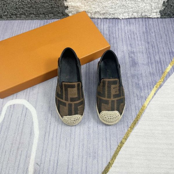 kids children f classics loafers brown double f espadrilles casual shoe designers shoes breathable comfortable boys girls sneakers knitting, Black
kids children f classics loafers brown double f espadrilles casual shoe designers shoes breathable comfortable boys girls sneakers knitting, Black