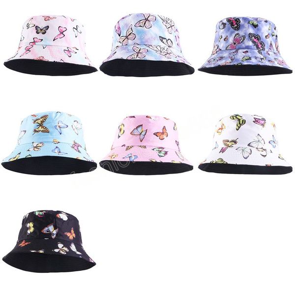 bucket hats tie-dye butterfly print fisherman hat men women outdoor hip hop bucket hat sunscreen female sun hat bob hats, Blue;gray
bucket hats tie-dye butterfly print fisherman hat men women outdoor hip hop bucket hat sunscreen female sun hat bob hats, Blue;gray