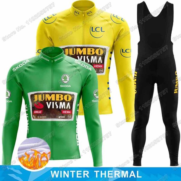 2022 winter jumbo visma cycling jersey set france tdf men cycling clothing green yellow road bike thermal jacket suit mtb pants, Black;red
2022 winter jumbo visma cycling jersey set france tdf men cycling clothing green yellow road bike thermal jacket suit mtb pants, Black;red