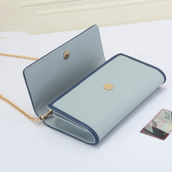 Designer High quality Chain Fashion Brand Wallet Retro Women's Multi color Leather Handbag Shoulder Bag 2022, Brown
Designer High quality Chain Fashion Brand Wallet Retro Women's Multi color Leather Handbag Shoulder Bag 2022, Brown