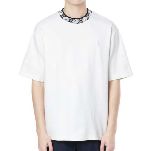 designer tshirt swedish smiley face short sleeved inlaid neckline pullover tshirt embroidery fashion simple half-sleeved, White;black
designer tshirt swedish smiley face short sleeved inlaid neckline pullover tshirt embroidery fashion simple half-sleeved, White;black