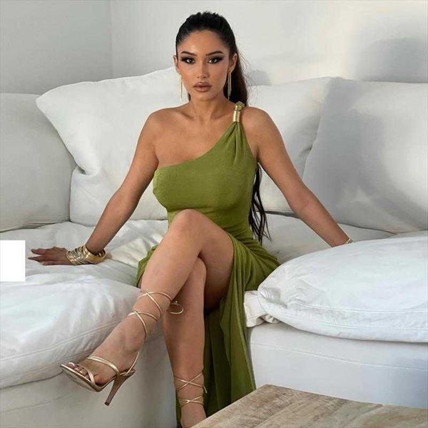 womens spring and casual dresses summer one-shoulder sleeveless solid color, Black;gray
womens spring and casual dresses summer one-shoulder sleeveless solid color, Black;gray