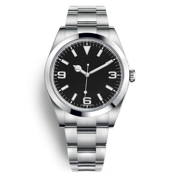 luxury sport mens wrist watch explorer i stainless steel black arabic index 39mm 3 6 9 new lume dial oyster bracelet 214270 - bran289k, Slivery;brown
luxury sport mens wrist watch explorer i stainless steel black arabic index 39mm 3 6 9 new lume dial oyster bracelet 214270 - bran289k, Slivery;brown