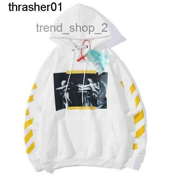 men's hoodies designer sweatshirts off fashion brand sweater painted white loose streetwear hoodie, Black
men's hoodies designer sweatshirts off fashion brand sweater painted white loose streetwear hoodie, Black