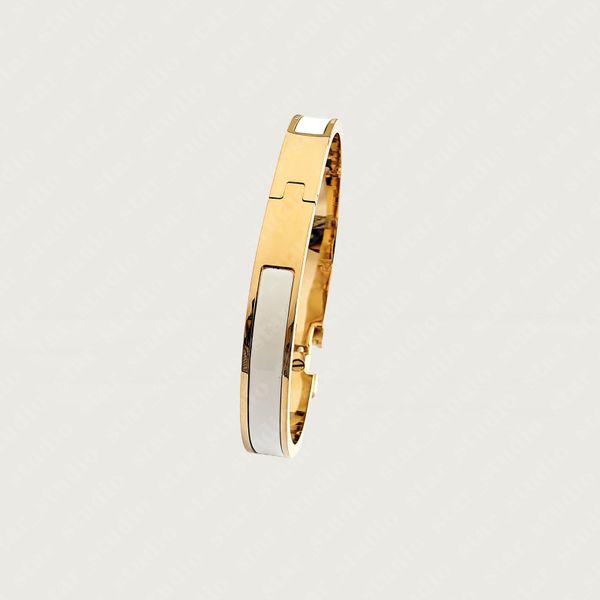 classic 18k gold h bangle ladies bracelet gold letter bracelets enamel brand bangles colorfast hypoallergenic with dust bag, Black
classic 18k gold h bangle ladies bracelet gold letter bracelets enamel brand bangles colorfast hypoallergenic with dust bag, Black