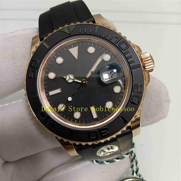 super ar factory cal 3135 movement watch men 904l steel ceramic 18kt rose gold black dial 40mm 116655 rubber bracelet 126655 arf m268r, Slivery;brown
super ar factory cal 3135 movement watch men 904l steel ceramic 18kt rose gold black dial 40mm 116655 rubber bracelet 126655 arf m268r, Slivery;brown